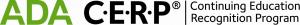 American Academy of Cariology ADA CERP Continuing Education Recognition Progam logo